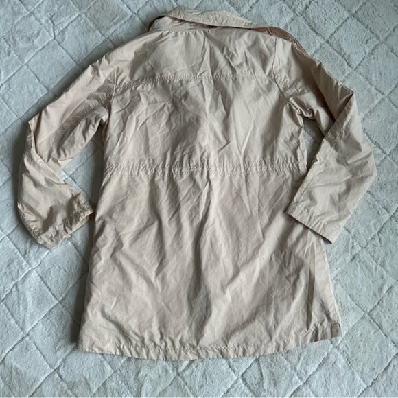 Francesca's "Miami" | Blush Utility Trench Coat | Size Large - Picture 9 of 10